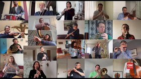 VIDEO: Konser Mini Orkestra Prancis di Tengah Karantina