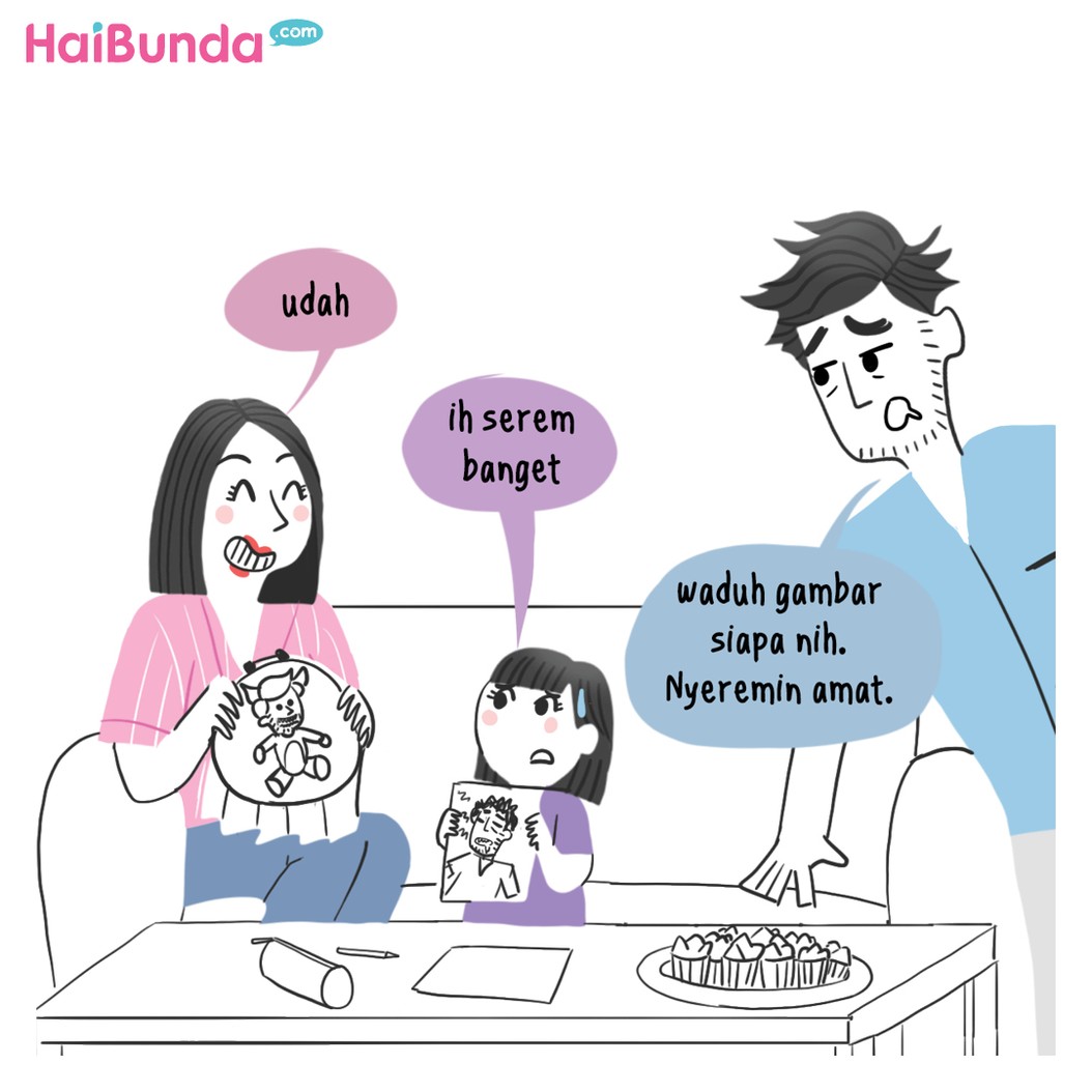 Beragam aktivitas dilakukan Bunda, Ayah dan Kakak ketika ada karantina mandiri karena pandemi Corona.