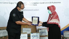 Transmedia-CT ARSA Salurkan Donasi untuk Penanganan Covid-19
