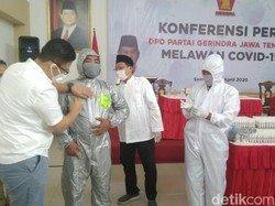 Legislator Gerindra Jateng Saweran Rp 400 Juta untuk Penanganan Corona