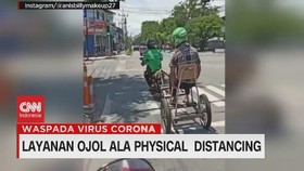 VIDEO: Layanan Ojol Ala Physical Distancing