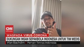 VIDEO: Dukungan Insan Sepakbola Indonesia Untuk Tim Medis