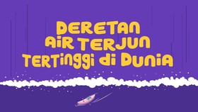INFOGRAFIS: Deretan Air Terjun Tertinggi di Dunia