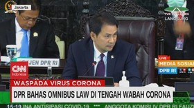 VIDEO: DPR Bahas Omnibus Law di Tengah Wabah Corona