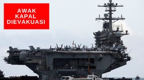 Video: Awak USS Theodore Roosevelt Dievakuasi
