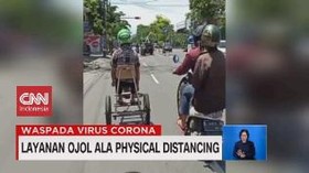 VIDEO: Layanan Ojol ala Physical Distancing