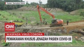 VIDEO: Pemakaman Khusus Jenazah Pasien Covid 19