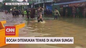 VIDEO: Bocah Ditemukan Tewas di Aliran Sungai