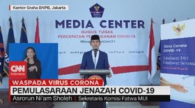 VIDEO: Pemulasaraan Jenazah Covid-19