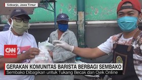 VIDEO: Gerakan Komunitas Barista Berbagi Sembako
