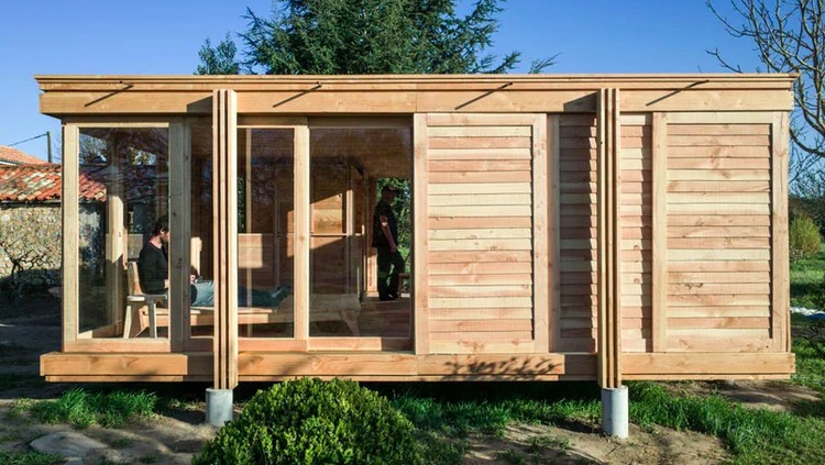 Rumah Minimalis dari Kayu di Prancis Luasnya Cuma 35 Rumah Minimalis dari Kayu di Prancis Luasnya Cuma 35