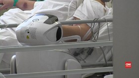 VIDEO: Italia Gunakan Robot untuk Rawat Pasien Covid-19