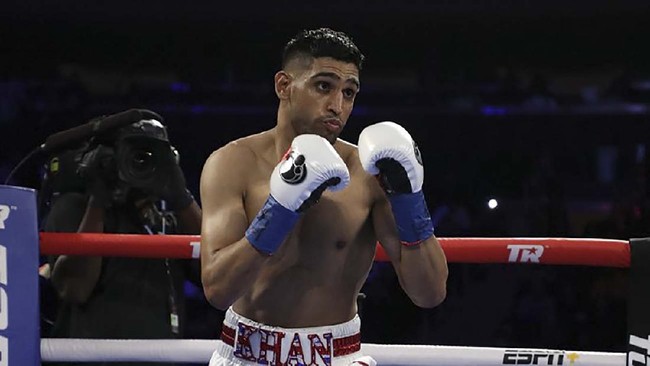 Mantan juara dunia tinju asal Inggris Amir Khan meyakini wabah virus corona bukan berasal dari China.