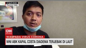 VIDEO: WNI ABK Kapal Costa Diadema Terjebak di Laut