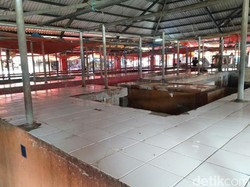 Imbas Corona, Ratusan Pedagang Pasar Tradisional Cianjur Tutup Lapak
