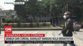 VIDEO: Sembuh Dari Corona, Wawalkot Bandung Mulai Aktivitas