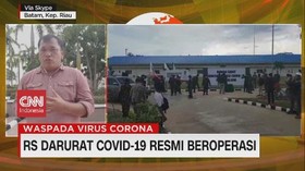 VIDEO: RS Darurat di Pulau Galang Resmi Beroperasi