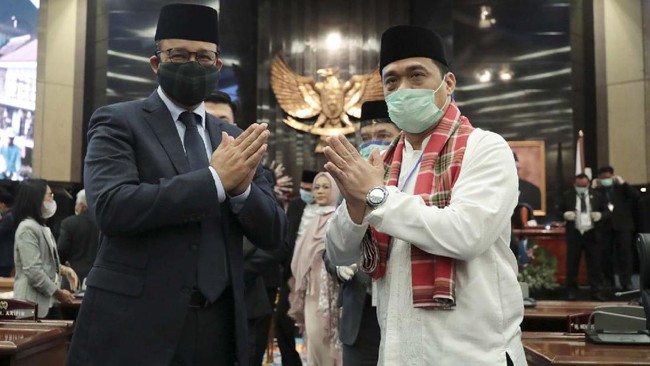 Partai Gerindra belum memutuskan kandidat penerus Gubernur DKI Jakarta Anies Baswedan dalam pilkada 2024 mendatang.