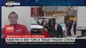 VIDEO: Nasib WNI New York di Tengah Pandemi Corona