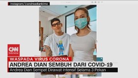 VIDEO: Andrea Dian Sembuh dari Covid-19