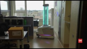 VIDEO: Robot Gunakan Sinar UV untuk Bunuh Kuman
