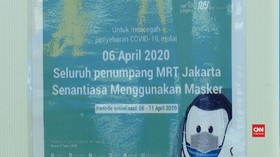 VIDEO: Sosialisasi  Wajib masker di Transportasi Umum di DKI