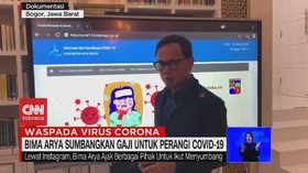 VIDEO: Pejabat Sumbangkan Gaji untuk Perangi Covid-19