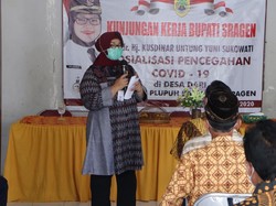 Emoh Buat Karantina Pemudik, Bupati Sragen Kebut Bentuk Satgas Desa
