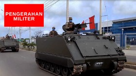 VIDEO: Pemerintah Peru Kerahkan Militer Jaga Perbatasan