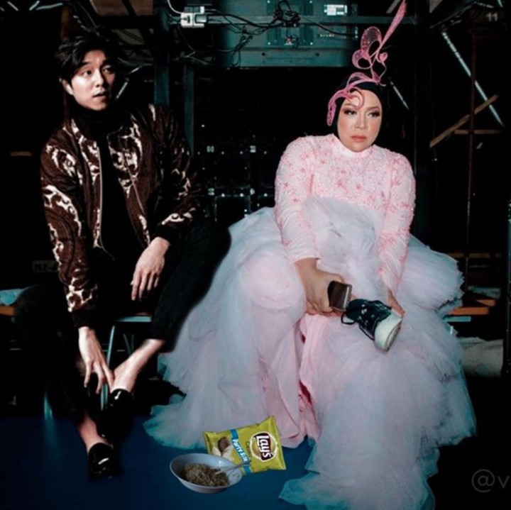 <p>Melly Goeslaw yang gemar nonton drama Korea, membuat halu challenge yang diunggah ke Instagram. (Foto: Instagram @melly_goeslaw)</p>