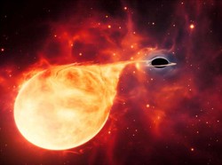 Astronom Temukan Lubang Hitam Istimewa Menelan Bintang