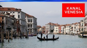 VIDEO: Video Timelapse Sungai Venesia Saat Lockdown
