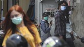 FOTO: Wajib Pakai Masker Demi Cegah Penyebaran Corona Pemerintah RI mewajibkan penggunaan masker bagi para warga yang keluar rumah demi mencegah virus corona.