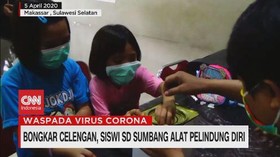 VIDEO: Bongkar Celengan, Siswi SD Sumbang Alat Pelindung Diri
