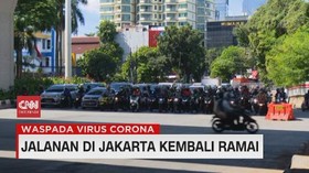 VIDEO: Jalanan di Jakarta Kembali Ramai