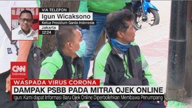 VIDEO: Dampak PSBB Pada Mitra Ojek Online