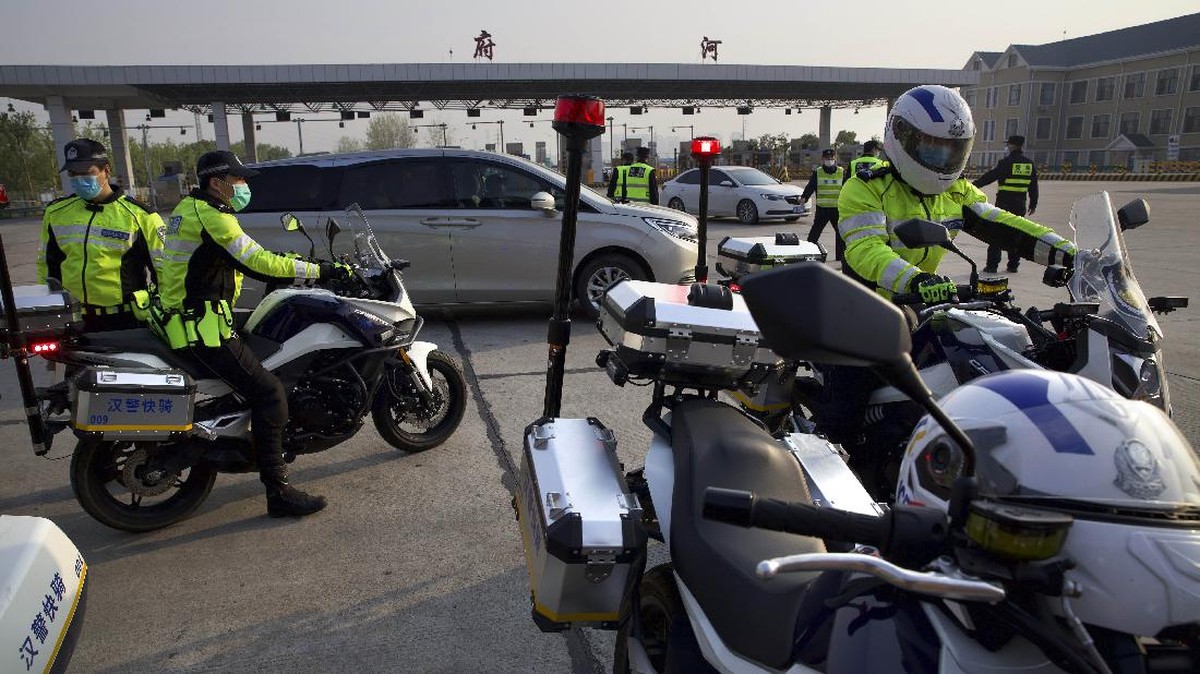 FOTO: Geliat Kota Wuhan Usai Lockdown Dicabut