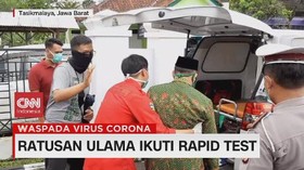VIDEO: Ratusan Ulama Ikuti Rapid Test