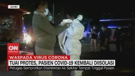 VIDEO: Tuai Protes, Pasien Covid-19 Kembali Diisolasi