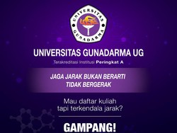 Mau Jadi Mahasiswa Universitas Gunadarma? Biar Aman Daftar Online Aja