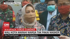 VIDEO: Wali Kota Marahi Warga yang Tak Pakai Masker