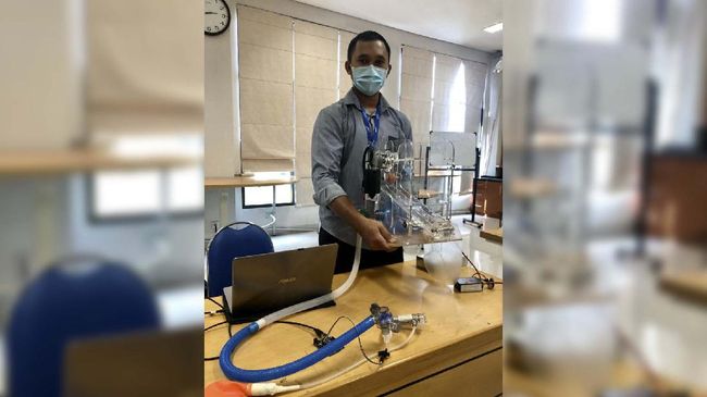 Menristek: 200 Ventilator Portabel Covid-19 Jadi Bulan Mei