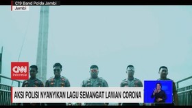VIDEO: Polisi Nyanyi & Seniman Tari Lawan Corona