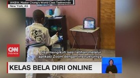 VIDEO: Belajar Kelas Bela Diri Online