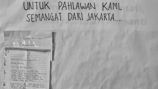 FOTO: Dapur Umum untuk Tenaga Medis Perangi Virus Corona