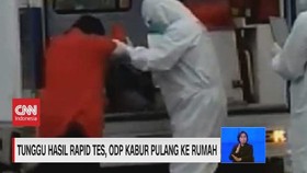 VIDEO: Kelamaan Tunggu Hasil Rapid Test, ODP Pulang ke Rumah