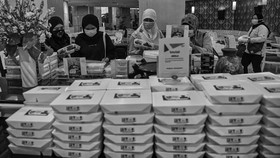 FOTO: Dapur Umum untuk Tenaga Medis Perangi Virus Corona