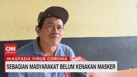 VIDEO: Berbagai Alasan Masyarakat Belum Kenakan Masker