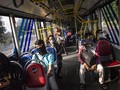 Protokol Kesehatan dalam Bus Transjakarta saat PSBB Transisi