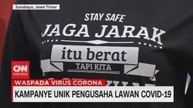 VIDEO: Kampanye Unik Pengusaha Lawan Covid-19